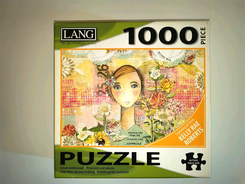 Lang 1000 Pc Puzzle Joyful Girl by Kelly Rae Roberts