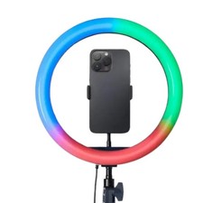 Heyday 12 RGB Ring Light with Tripod Phone Mount Dark Blue, Brand New