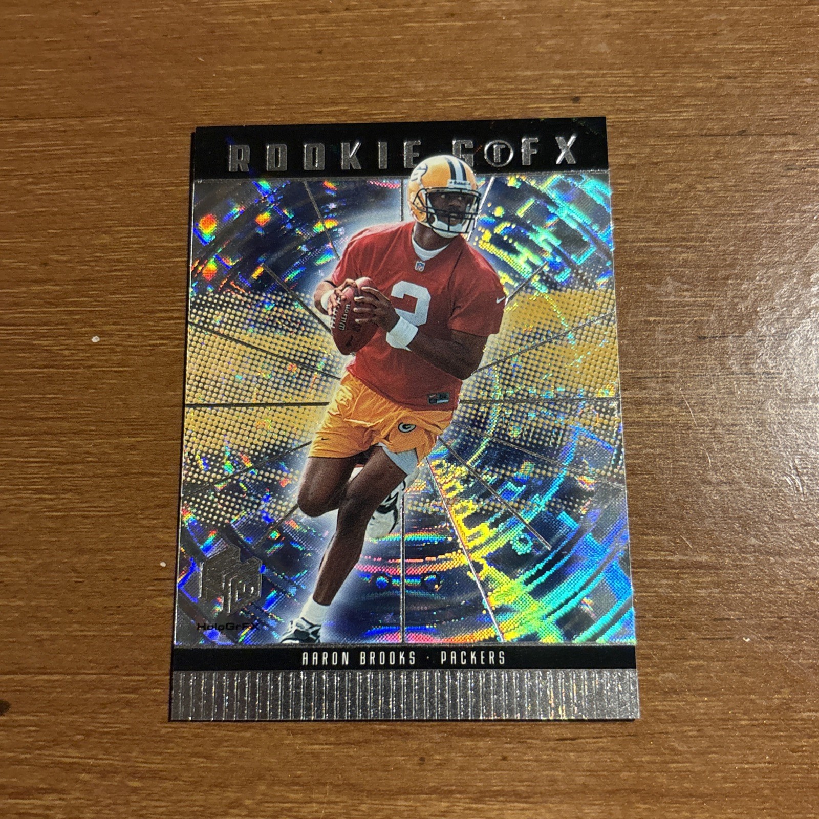 1999 Upper Deck HoloGrFX #88 Aaron Brooks RC Green Bay Packers