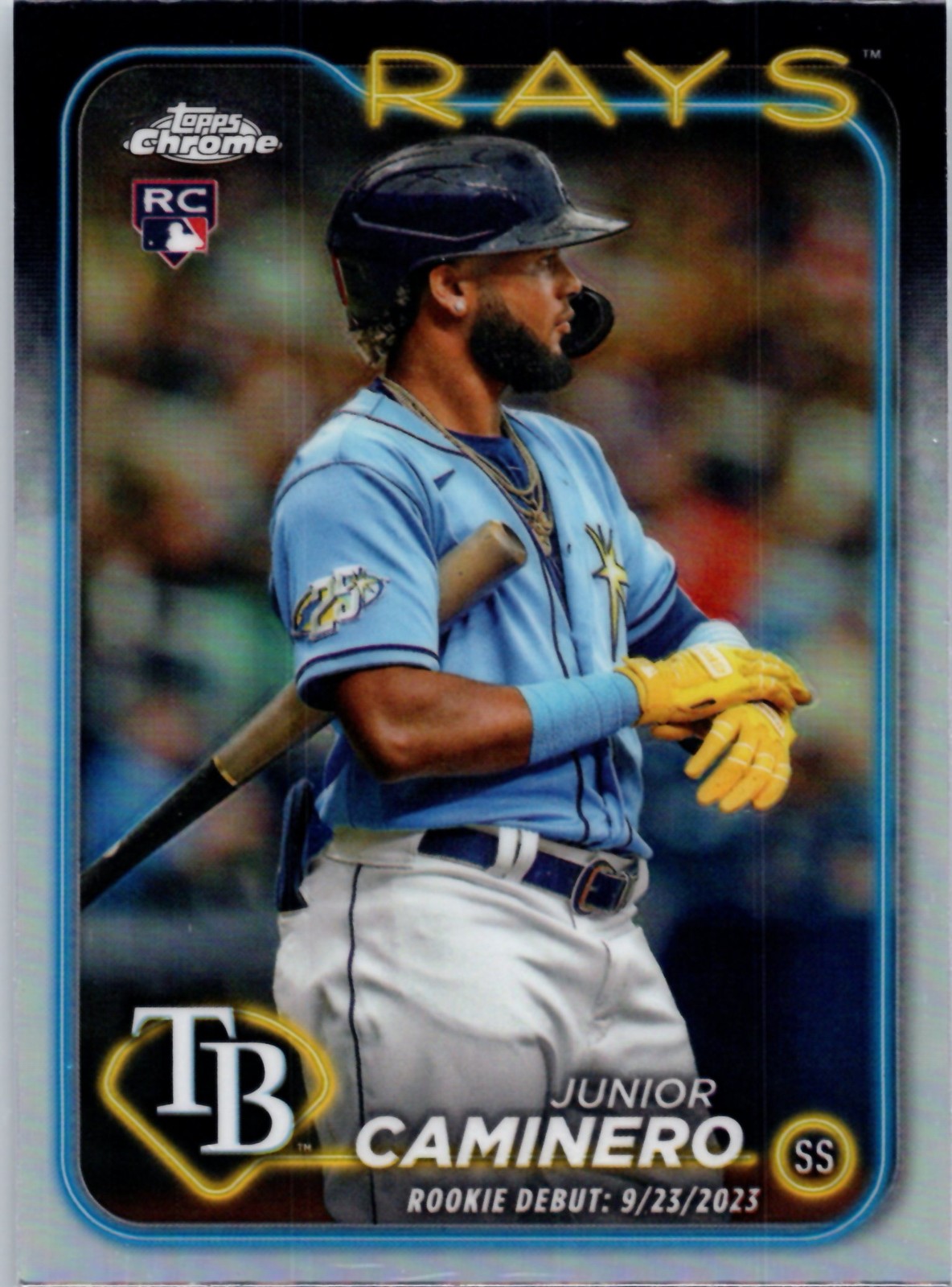2024 Topps Chrome Update #USC193 Junior Caminero Prism Refractors