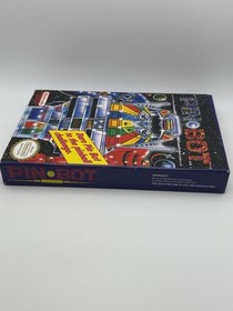 Pin Bot Game (Nintendo NES System 1990) Original NES Complete in Box - CIB