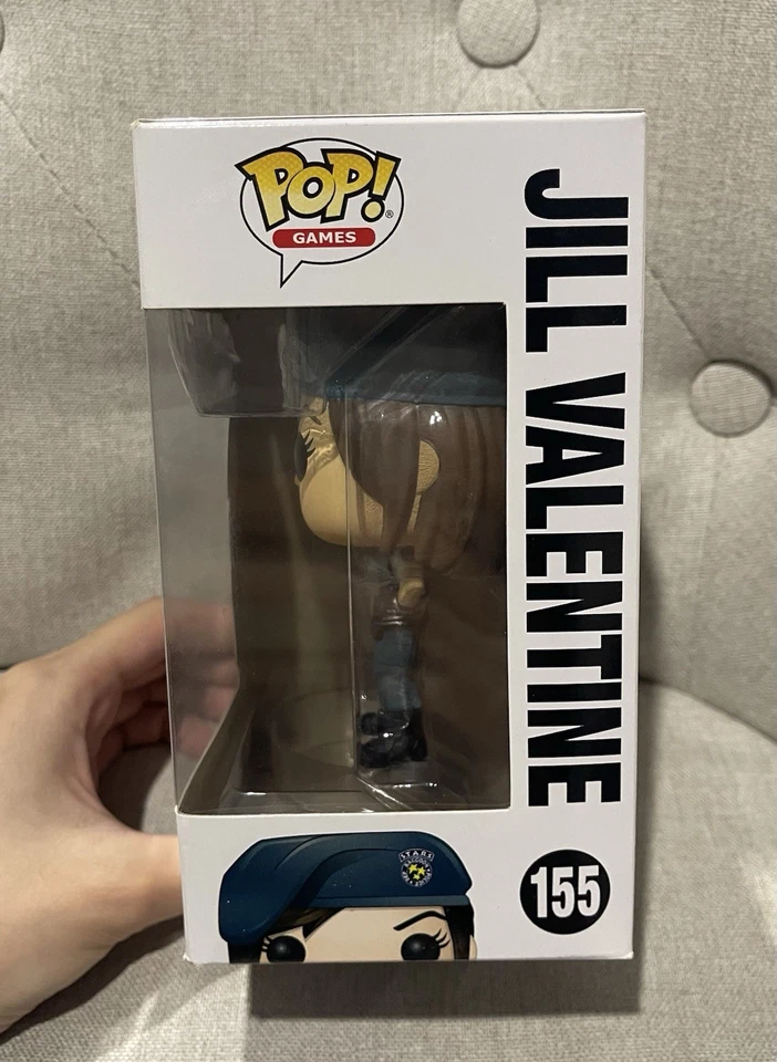Funko Pop! Games Vinyl - Resident Evil - Jill Valentine #155 Vaulted Rare Figure - Image 4 of 4