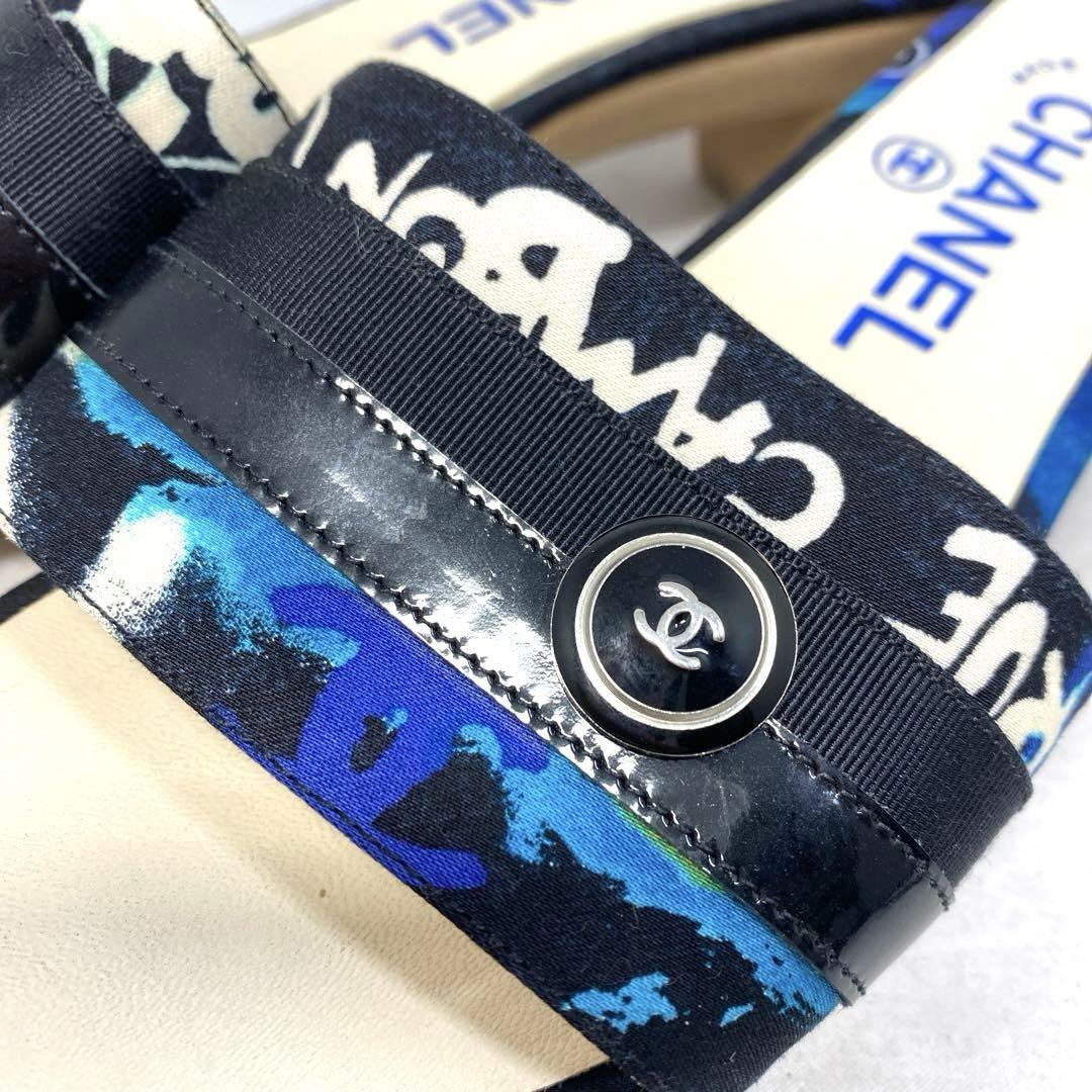 Chanel Mules Sandals Multicolor With Coco Mark Size 34 US About4 For Women thumbnail 10