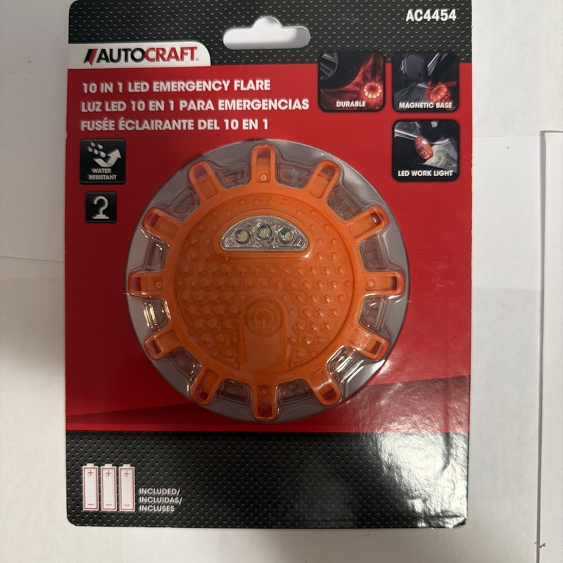 AutoCraft  10 In 1 LED Emergency Flare