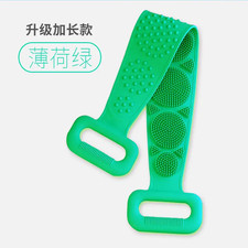 Body Sponge Silicone Back Brushes Bath Towels Scrubber Rubbing Back Peeling Mass