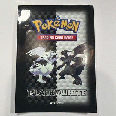 Pokemon Ultra Pro  Reshiram & Zekrom  B&W Individual Card Sleeve (2011 ) X 1 U8