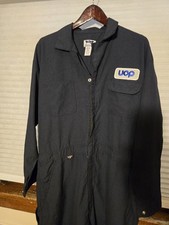 Bulwark Men's Midweight UOP FR/AR Classic Coverall In Navy Blue. XL Regular.