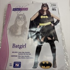 Batgirl Costume Ladies XL Secret Wishes Superhero Halloween Extra large READ