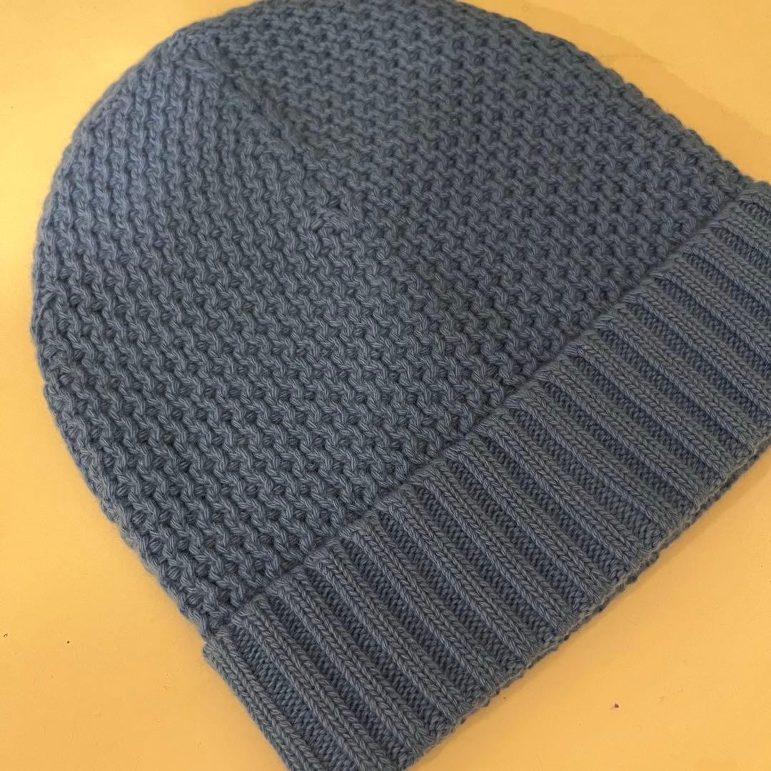 Prada Knit Hat Blue Ladies thumbnail 5