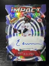 2024 Bowman Best - Elly De La Cruz Impact Players On Card Rookie Auto /75