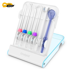 Waterpik Compatible Replacement Tips 6-Pack with Storage Case   Oral Irrigator