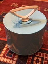 Disk-Go-Case 45 RPM Record Carrier Blue Vintage 1960s w Bonus Records