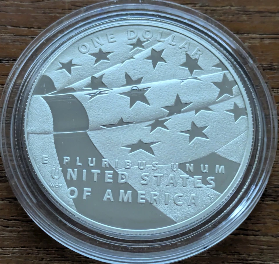 2012-P US Mint Star-Spangled Banner Commemorative Silver Dollar Proof OGP/COA - Image 4 of 4