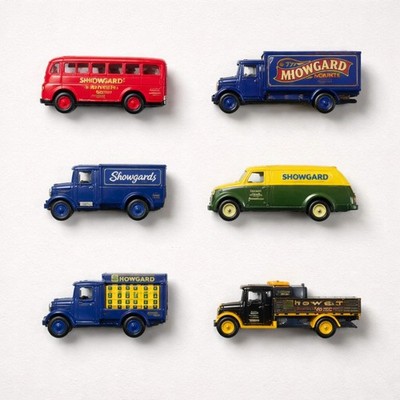 Lledo Six (6) Promotional Die-cast Lot - New In Box Buses Trucks England