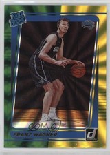 2021-22 Panini Donruss Rated Rookie Holo Green & Yellow Laser Franz Wagner 0ks3