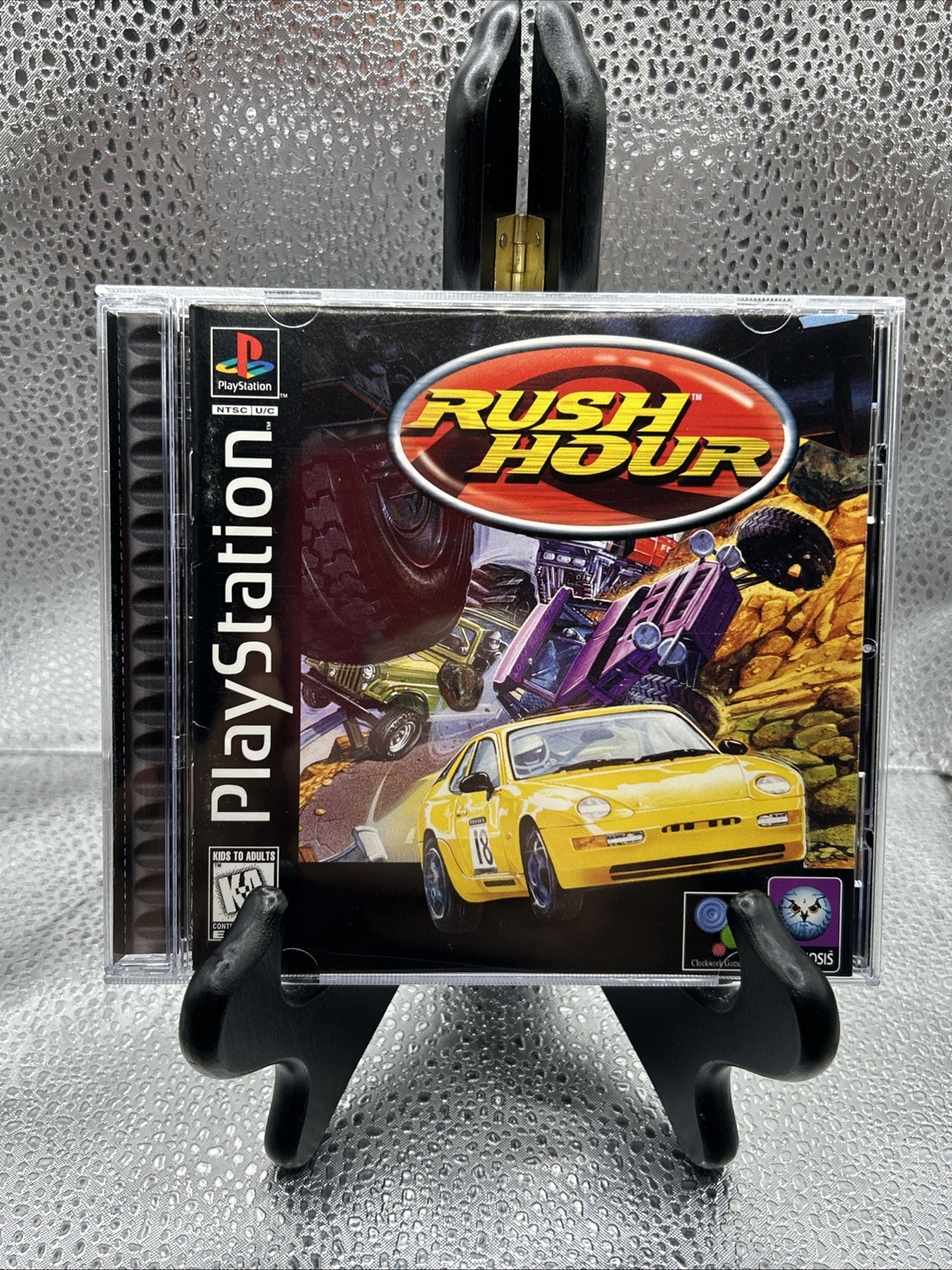 Rush Hour (Sony PlayStation 1, 1997) PS1 Complete W/ Manual Tested
