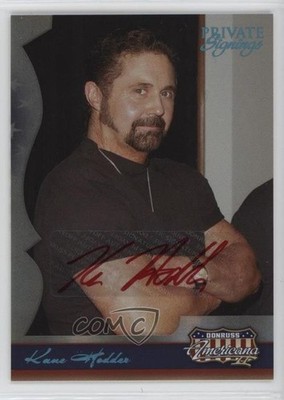 2008 Donruss Americana II Private Signings /301 Kane Hodder #144 Auto 5m1