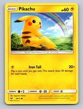 Pikachu Common Shining Legends 28/73 NM on eBay