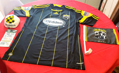 Columbus Crew Game Worn Jersey Adidas, BRUNNER #23, sz XL