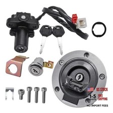 Fuel Gas Cap Ignition Switch Seat Lock Key Set Fit for Yamaha R1 2004-2015 R6