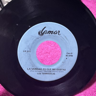 LOS TERRICOLAS-LA VERDAD ES QUE ME GUSTAS- VOLVERAS- AMOR 511 -45RPM