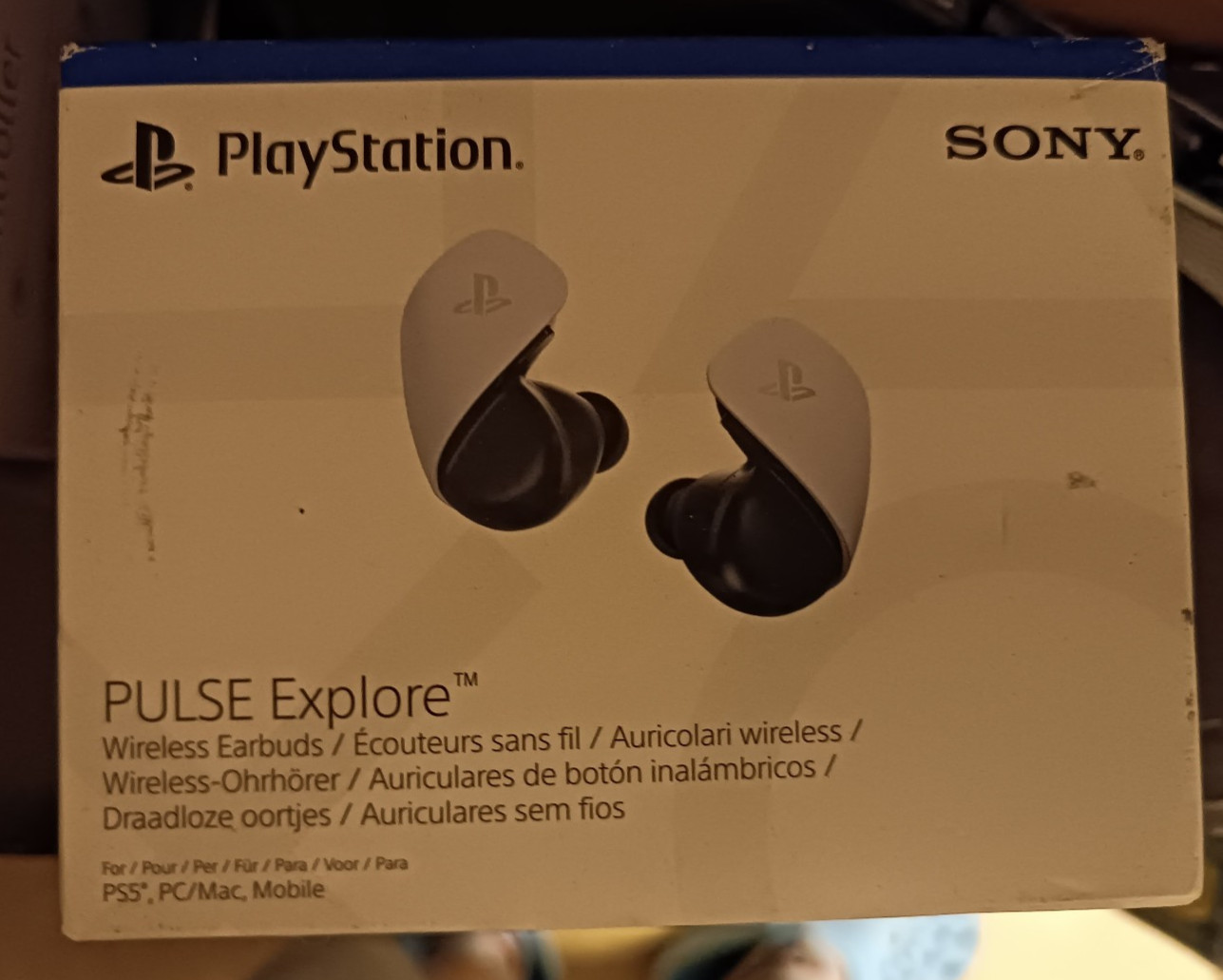 Écouteurs sans fil Sony Pulse Explore blanc pour console PS5 - Neuf