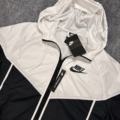 Nike Windrunner Sportswear Jacket Women s SZ M Medium Black/White BQ4715-011 NWT