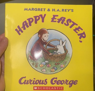 Happy Easter Curious George Book by Margret Rey, R. P. Anderson Paperback