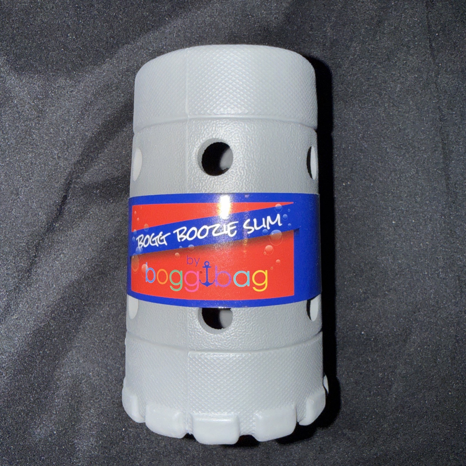 New Bogg Bag Boozie Slim Cooler 12oz Can Drink Beverage Holder  ~ Gray Coozie