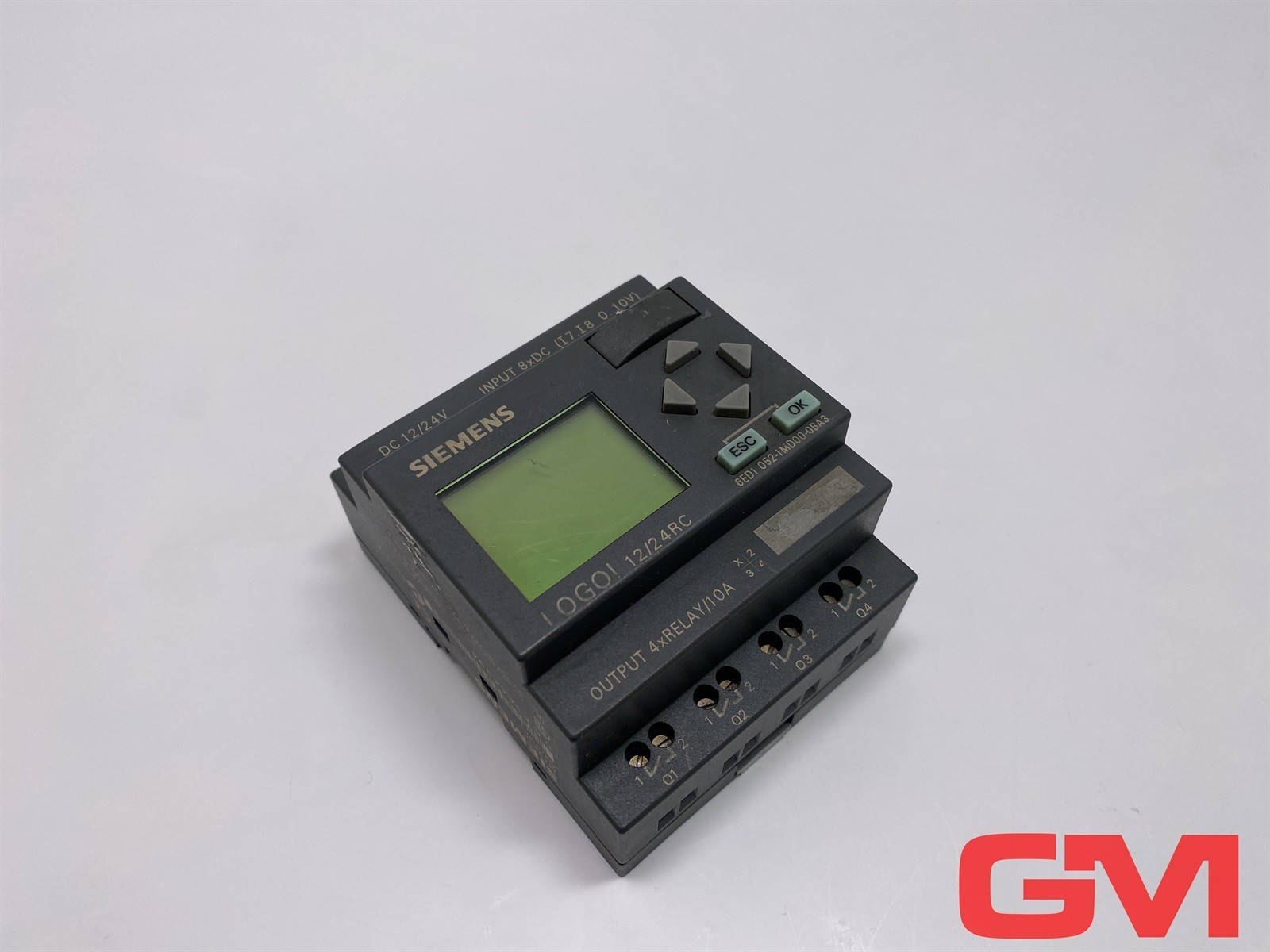 Siemens Logic Module Display LOGO! 12/24RC Display 6ED1052-1MD00-0BA3 E-Stand 01