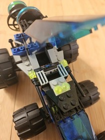 LEGO Space Unitron 1787 Crater Cruiser Incomplete + Partial Extra Pod