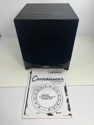 Energy ESW-C8 Powered Subwoofer 8'' Active Sub TESTED Speaker Wood Box