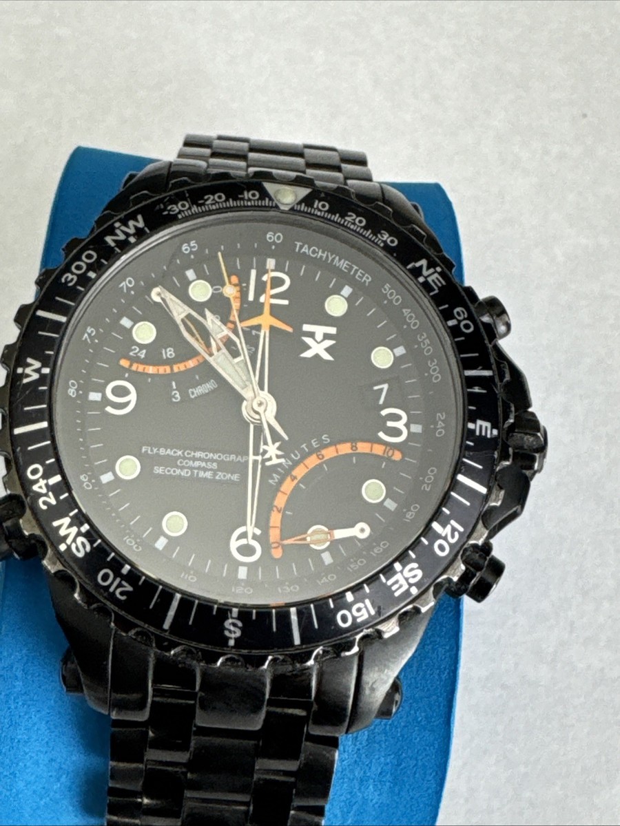 タイムラプス Timex Expedition Ridge Quartz Watch, Brass, Black, 43 mm
