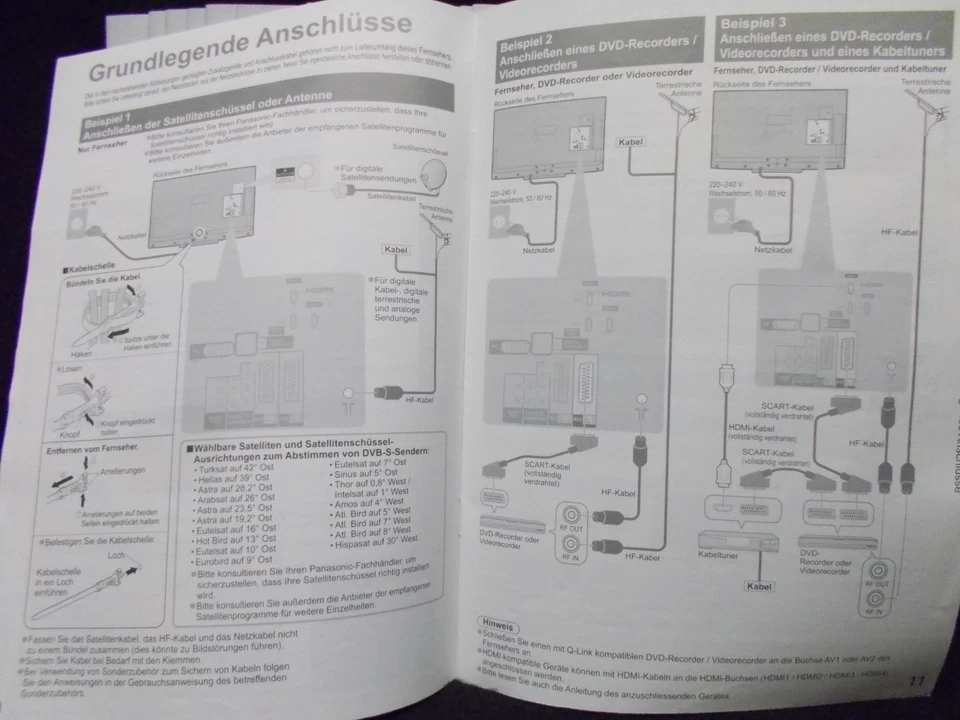 Panasonic LCD-TV, TX-L32D28-Serie, Bedienungsanleitung, inkl. CD. #K-441-10 - Bild 2 von 2