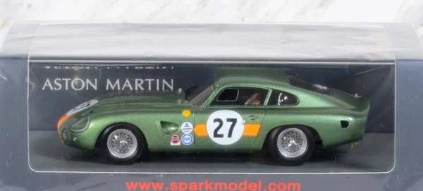 Spark S3685 1/43 Aston Martin DP214 #27 Daytona 2000Km 1964 B.Hetreed C.-image