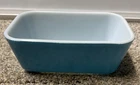 Vintage Pyrex #0502 Blue Refrigerator Dish Mini Loaf Pan/Dish Made in USA