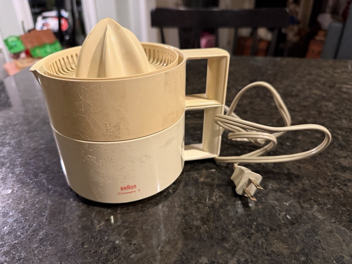 vintage Braun Citromatic 2 electric citrus juicer Model 4173