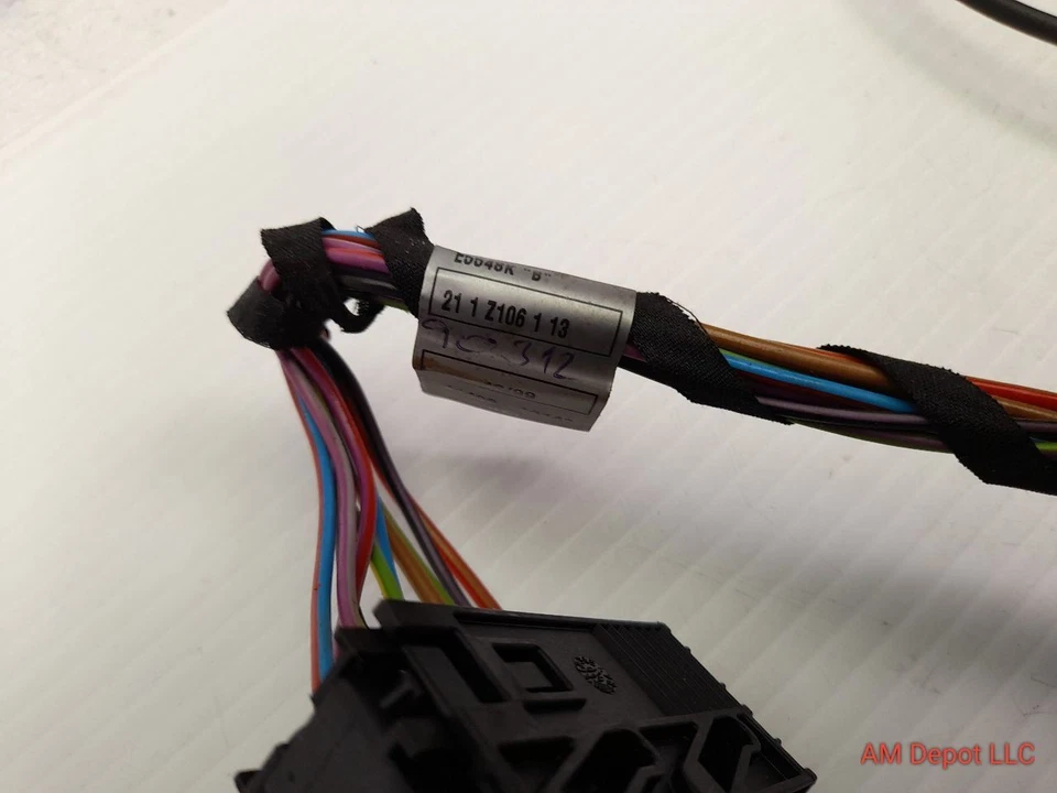 BMW 323i 330xi 323xi 330i E46 2000 sedán asiento deportivo delantero derecho arnés de cables Foto 3 de 4