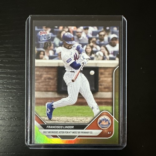 2025 Topps Now 245 Francisco Lindor
