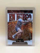 2025 Panini Select WNBA Te-Hina Paopao En Fuego #3 White Disco Prizm /75 RC