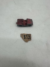 Vintage 1950s Midgetoy Rockford IL Diecast Military Jeep - USA Made 3-Inch