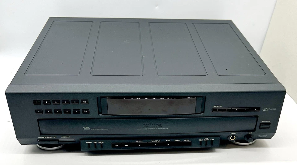 Working Philips 5-disc 900 Series Compact Disc Changer/ Player *Ships FAST - Image 3 of 4