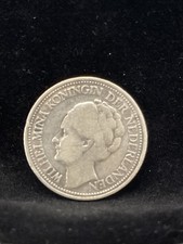S43-1947 Curaçao 1/4 Gulden Silver Coin Queen Wilhelmina -Combine Shipping