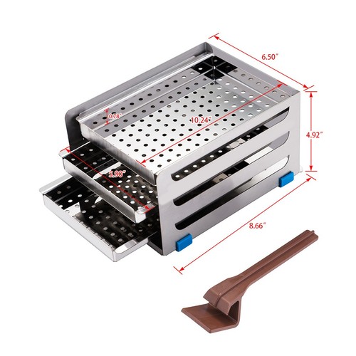 Dental Klasse N Autoklav Dampfsterilisator Vakuumsterilisation/Trocknungsfunktion - Bild 11 von 41