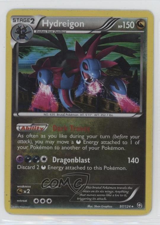 Hydreigon Pokémon Black & White Dragons Exalted #97