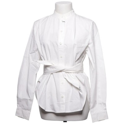 H&M Studio, Bluse, Größe: 36, model: studio, Weiß, Einfarbig, Damen #EmP