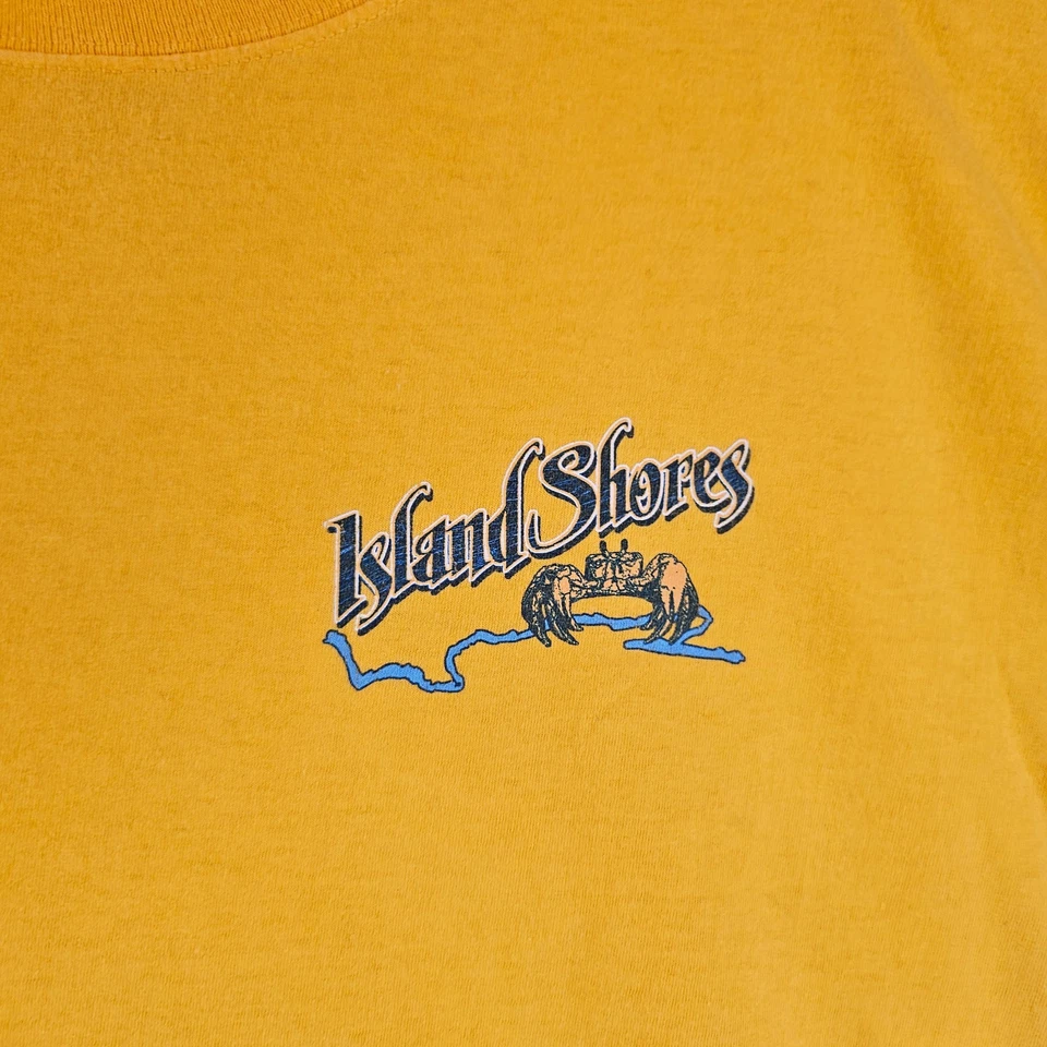 Camiseta Island Shores Para Hombre 2XL (Medidas XL) Manga Corta Lista Cubo Cerveza Helada Foto 2 de 4