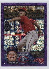 2023 Topps Chrome Purple Speckle Refractor 30/299 Joe Ryan #37 x5u