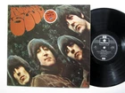 The BEATLES Rubber Soul LP 1976 UK Reissue VG+   b1405
