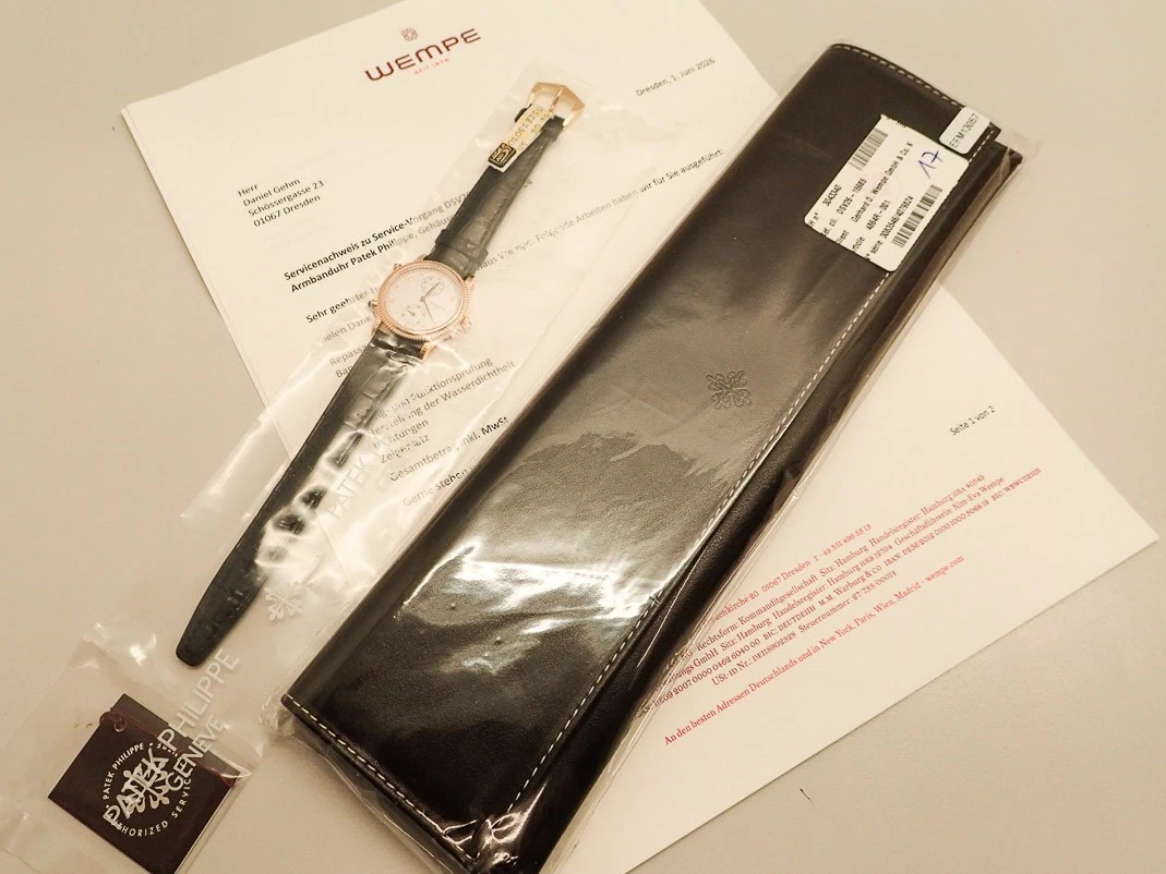 RELOJ PATEK PHILIPPE SEÑORA TRAVEL TIME Ref. SERVICIO ORO ROJO 4864